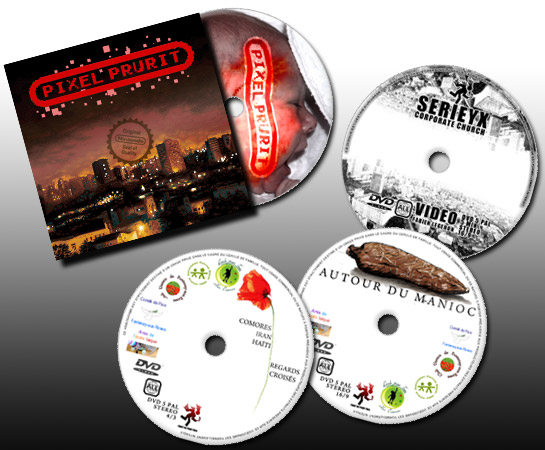 CONCEPTION DIMAGES, GRAPHISME disques CONCEPTION DIMAGES, GRAPHISME