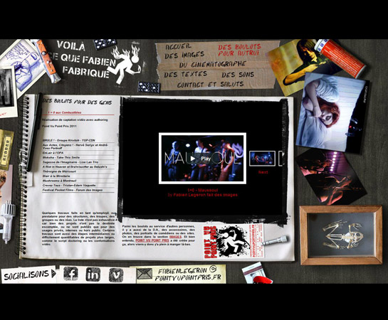 CONCEPTION DIMAGES, GRAPHISME sitefabienlegeron CONCEPTION DIMAGES, GRAPHISME